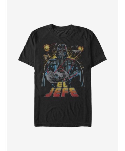 Star Wars El Jefe Unisex T-Shirt in Black