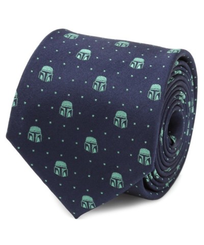 Mandalorian Helmet Silk Tie for Men – Star Wars: The Mandalorian