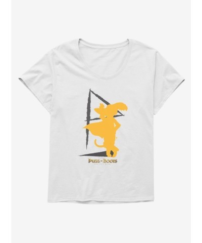 Puss in Boots Signature Design Plus Size Girls T-Shirt