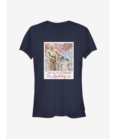 Star Wars Girls T-Shirt - You're The Droid Edition