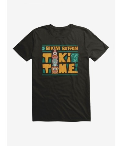 SpongeBob Tiki Time Lightweight Cotton T-Shirt for Men