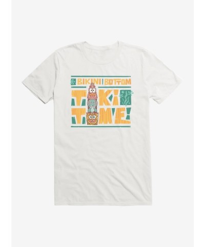 SpongeBob Tiki Time Lightweight Cotton T-Shirt for Men