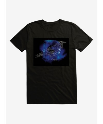 Harry Potter Ravenclaw Logo Soft Black T-Shirt for Men