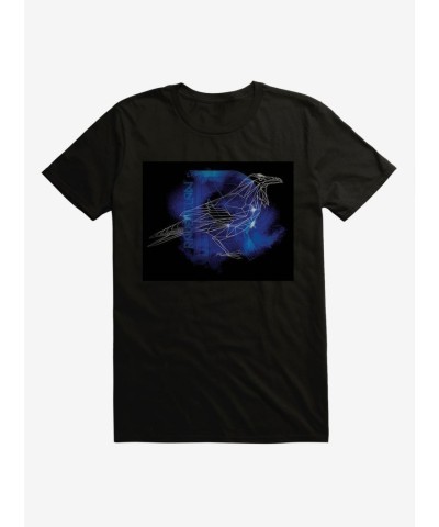 Harry Potter Ravenclaw Logo Soft Black T-Shirt for Men