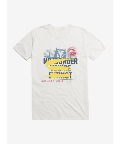 Jurassic World Extinct Graffiti T-Shirt for Men