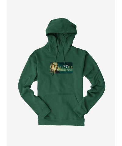 Star Trek Picard Authentic Men's Fleece Poster Hoodie