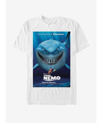 Disney Finding Nemo Cotton T-Shirt for Men - White