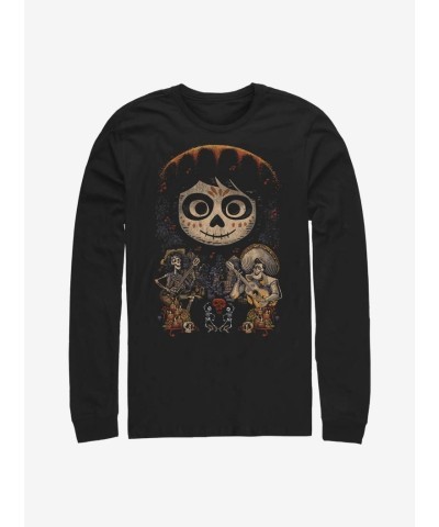 Disney's Coco Musical Long Sleeve T-Shirt for Men - Black