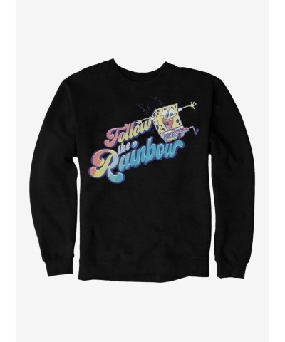SpongeBob SquarePants Rainbow Adventure Men's Sweatshirt