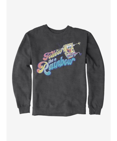 SpongeBob SquarePants Rainbow Adventure Men's Sweatshirt