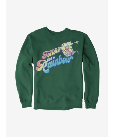 SpongeBob SquarePants Rainbow Adventure Men's Sweatshirt