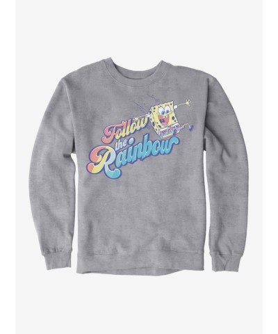 SpongeBob SquarePants Rainbow Adventure Men's Sweatshirt