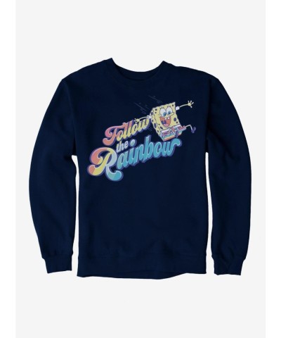 SpongeBob SquarePants Rainbow Adventure Men's Sweatshirt