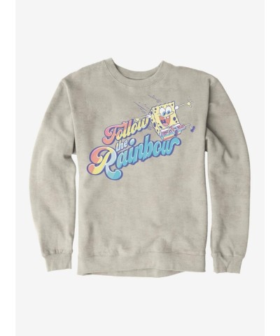 SpongeBob SquarePants Rainbow Adventure Men's Sweatshirt