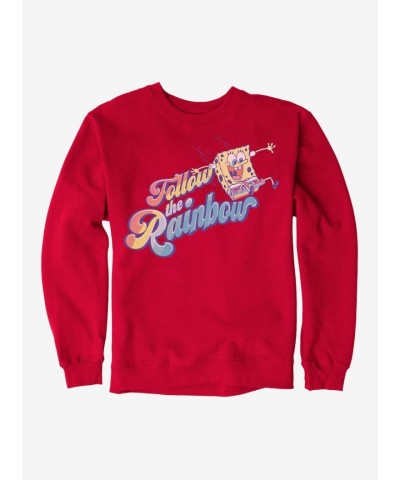 SpongeBob SquarePants Rainbow Adventure Men's Sweatshirt