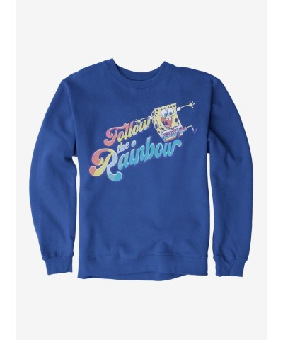 SpongeBob SquarePants Rainbow Adventure Men's Sweatshirt