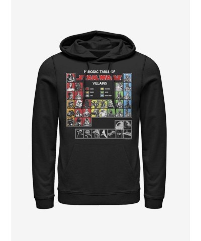 Star Wars Hoodie - Elemental Baddies Men's Unisex Black