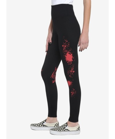 A Nightmare on Elm Street Freddy Silhouette Leggings for Women