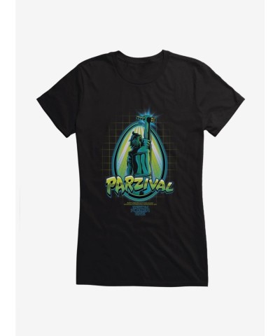 Ready Player One Parzival Retro Design Junior T-Shirt