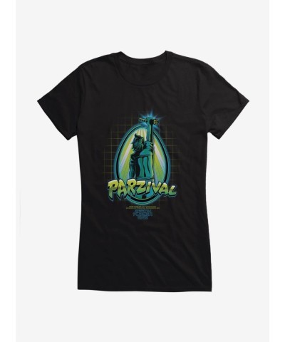 Ready Player One Parzival Retro Design Junior T-Shirt