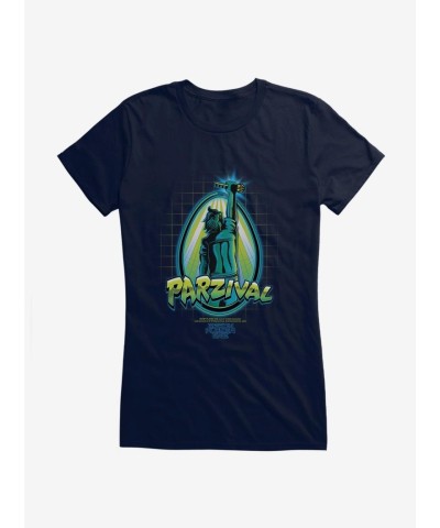 Ready Player One Parzival Retro Design Junior T-Shirt