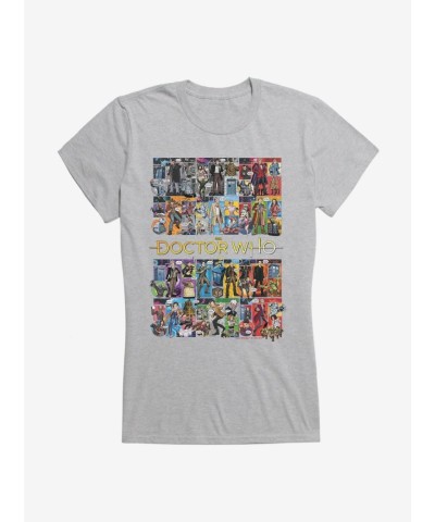 Doctor Who Inspired Girls Collage T-Shirt
