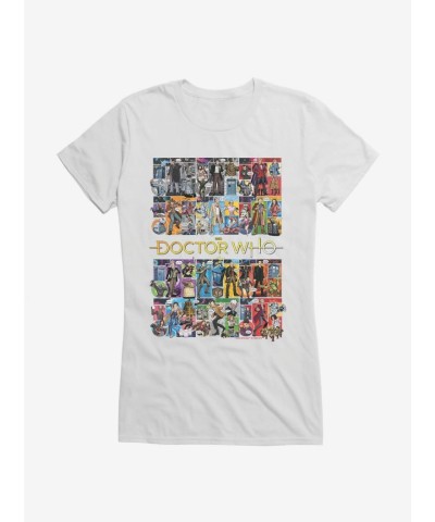 Doctor Who Inspired Girls Collage T-Shirt
