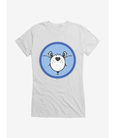 Care Bears Bedtime Bear Face Soft Cotton Girls T-Shirt