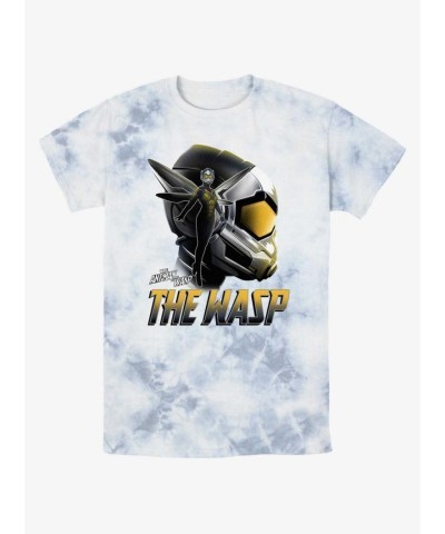 Marvel Quantumania Wasp Silhouette Tie-Dye Shirt - Men's Multi
