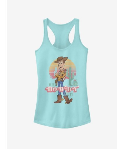 Disney Pixar Toy Story 4 Girls Comfortable Blue Tank Top