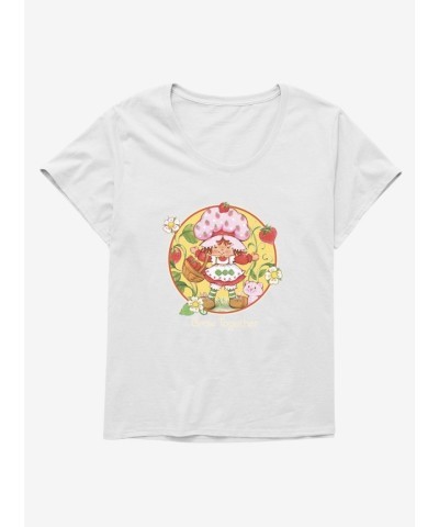 Strawberry Shortcake Girls Plus Size Tee