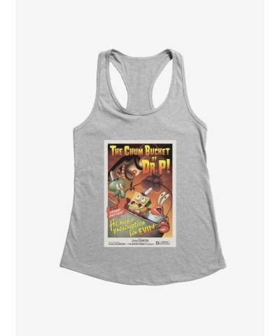 SpongeBob SquarePants Chum Bucket Dr. P Girls Cotton Tank