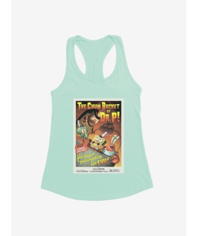 SpongeBob SquarePants Chum Bucket Dr. P Girls Cotton Tank