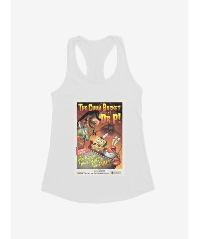 SpongeBob SquarePants Chum Bucket Dr. P Girls Cotton Tank