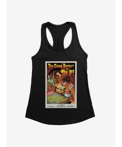 SpongeBob SquarePants Chum Bucket Dr. P Girls Cotton Tank