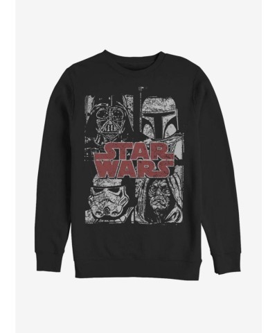 Star Wars Evil Stack Men's Cotton Blend Hoodie - Black