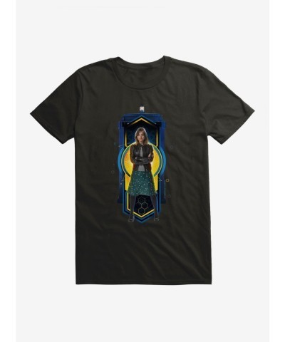 Doctor Who T-Shirt for Men - TARDIS and Clara Theme