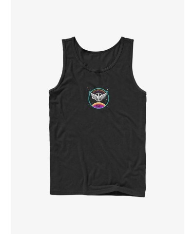 Disney Pixar Lightyear Star Command Men's Black Tank Top