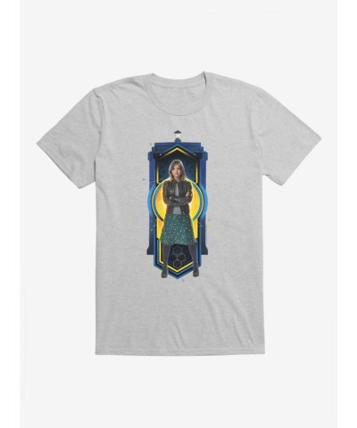 Doctor Who T-Shirt for Men - TARDIS and Clara Theme