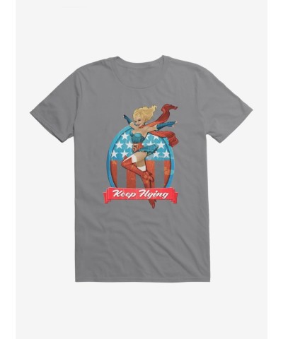 DC Comics Bombshells Supergirl Motivational Tee for Men