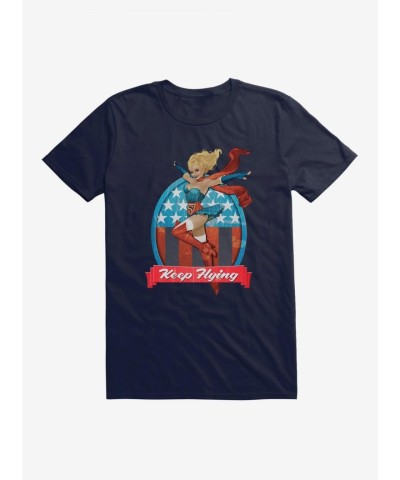 DC Comics Bombshells Supergirl Motivational Tee for Men