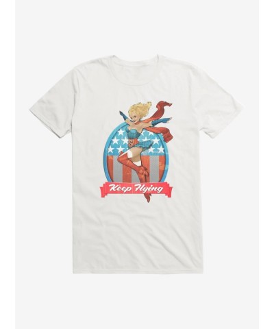 DC Comics Bombshells Supergirl Motivational Tee for Men