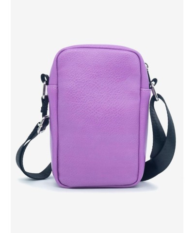 Disney Pixar Up Crossbody Bag with Grape Soda Logo - Women's Premium Vegan Leather