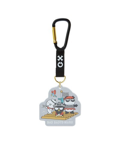 Badtz-maru Acrylic Keyring - Treasure Hunting Adventure for Men