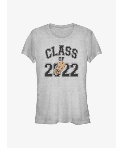 Marvel's Guardians of the Galaxy Groot 2022 Girls T-Shirt - Grey