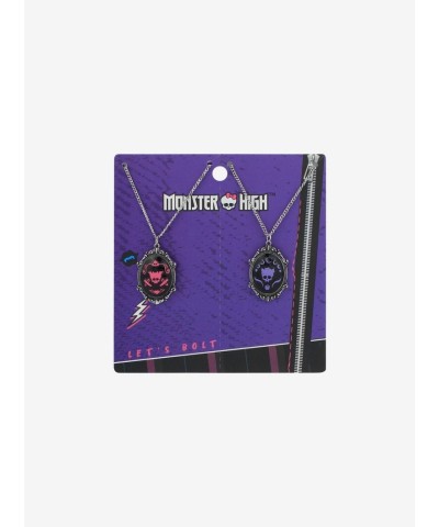 Monster High Best Friend Cameo Necklaces Set for Girls