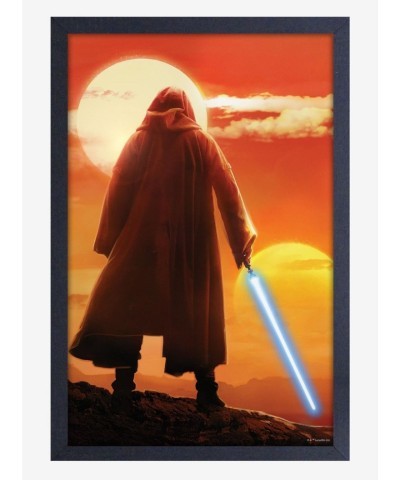 Star Wars Andor Sunset Saber Decorative Framed Art