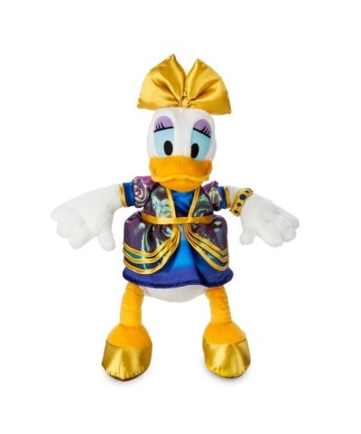 Daisy Duck Plush for Disney World 50th - Iridescent Lamé Dress - 15 Inch