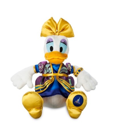 Daisy Duck Plush for Disney World 50th - Iridescent Lamé Dress - 15 Inch