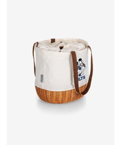 Disney Mickey NFL Colts Willow Canvas Tote Bag for Sports & Market